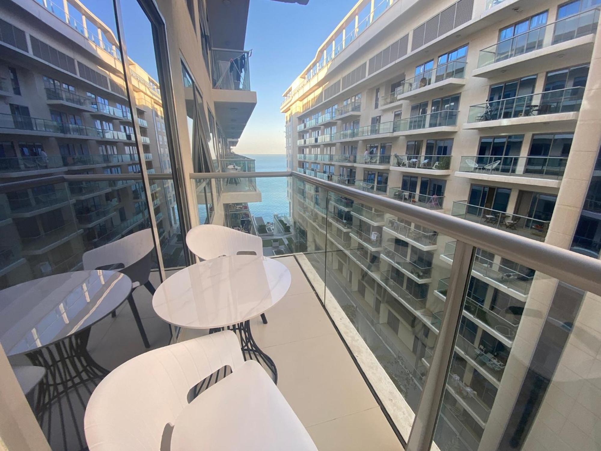 Marjan Island Beautiful Apartment Sea Side View Beach Luxury Rooms Ras Al Khaimah Uae Buitenkant foto